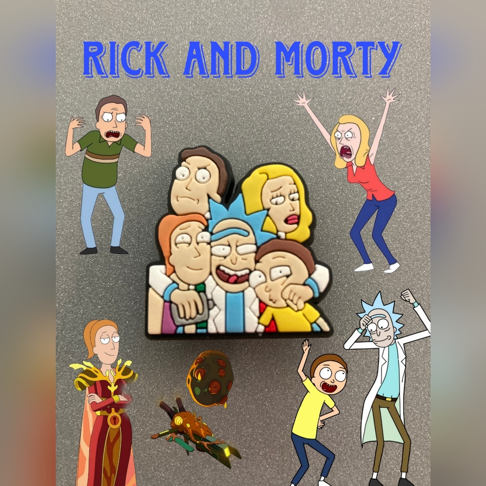 BOGO!! BUNDLE For Discount!!!   Rare Rick and Morty Croc Charm